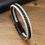 Leather bracelet